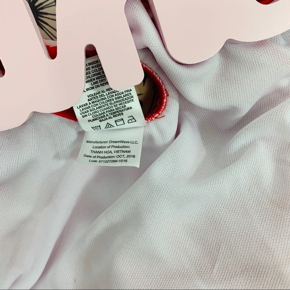 Disney / Tutu Minnie Mouse Red One Piece Swimsuit - Picture 7 of 8